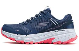 Кроссовки женские с низким верхом, синие/белые Skechers 129525-nvpk | blue/white