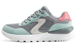 Кроссовки женские с низким верхом серые/мятные Skechers 177725-gymn | grey/mint