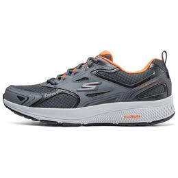 Кроссовки Skechers мужские серо-оранжевые низкие 220034-gyor | gray orange
