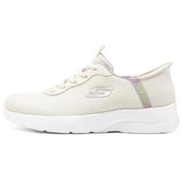 Спортивные кроссовки женские с низким верхом белого цвета Skechers 150480-ntlp | white