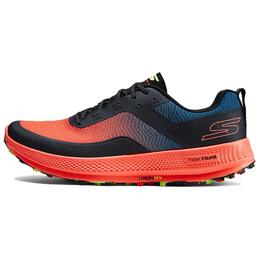 Кроссовки для бега GO RUN мужские низкие черные/оранжевые/красные Skechers 246077-bkmt | black/orange/red