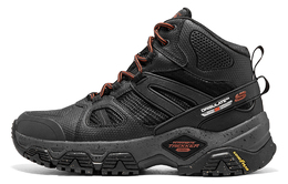Кроссовки мужские среднего размера темно-серые Skechers 237499-bkcc | black