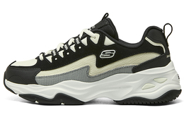 Женские кроссовки Skechers Dlites 1.0 'Black Beige', Чёрный сахарный улун 896282-bknt | black sugar oolong tea