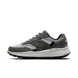Кроссовки мужские среднего размера, угольного цвета Skechers 232613-ccgy | charcoal