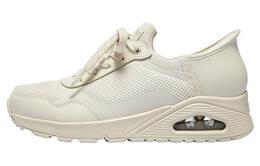 Кроссовки женские с низким верхом белого цвета Skechers 177111-ofwt | white