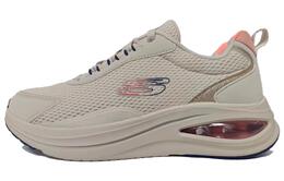 Женские бежевые низкие кроссовки для бега Skechers, экрю 150133-ntmt | ecru