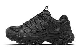Кроссовки женские с низким верхом, полностью черные Skechers 180172-ccbk | all black