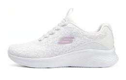 Кроссовки женские с низким верхом белого цвета Skechers 150015-wht | white
