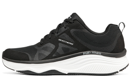 Кроссовки для фитнеса D"lux мужские с низким верхом, черные/белые Skechers 232357-bkw