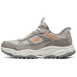 OUTDOOR Кроссовки женские с низким верхом серо-оранжевые Skechers 180243-ntor | angora/royal blue