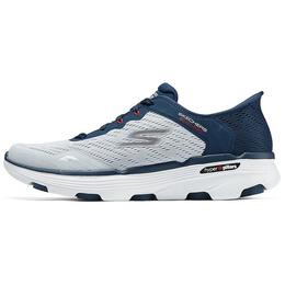 Кроссовки мужские MEN"S GO Running Shoes Men Low-top Blue/Grey Skechers 220645-gynv | blue with white lettering