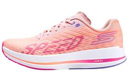 Skechers Скечерс Go Run Razor 4 Женские Повседневные Кроссовки для Бега с Амортизацией и Поддержкой Низкие Бледный Цвет Кизила/Мятно-Зеленый Розовый Белый 172075-crmt | pale dogwood/mint green