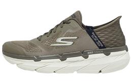 Кроссовки для бега Max Cushioning для мужчин с низким верхом коричневого цвета Skechers 220313-tpe | brown