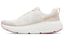 Кроссовки для бега Max Cushioning женские с низким верхом белого цвета Skechers 129116-ntpk