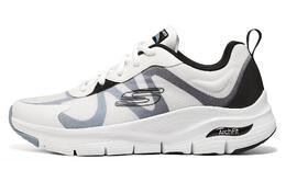 Кроссовки Arch Fit Series для бега мужские с низким верхом белые/черные/серые Skechers 232600-wmlt