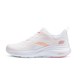 Skechers Кроссовки женские спортивные с амортизаторами, низкие, белые, оранжевые 150026-wmlt | white orange+giveaway