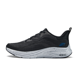 Skechers Скечерс Мужские черно-синие низкие кроссовки для бега с амортизацией Vapor Foam и износостойкостью 232631-bkbl | black blue