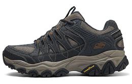 Кроссовки мужские низкие черные/зеленые Skechers 237608-ccgd | black/green