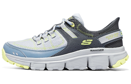 Skechers Summits AT Амортизирующие Износостойкие Поддерживающие Легкие Низкие Беговые Кроссовки Женские Серый Синий Белый 180147-blyl | gray blue white