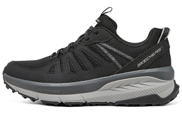 Женские кроссовки Switch Back Low Top черно-серые Skechers 180162-bkcc | black gray