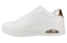 Кроссовки женские с низким верхом белого цвета Skechers 177700-wht | white