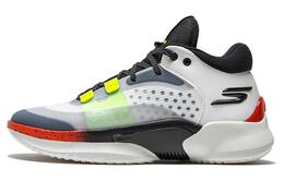 Кроссовки Skechers SKX Resagrip White Black Orange, белый/черный/оранжевый 253005-wbo | white/black/orange