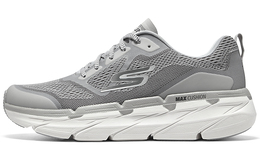 Кроссовки для бега Max Cushioning для мужчин с низким верхом, серебристо-белые Skechers 54450-ltgy | silver/white