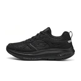 Кроссовки женские с низким верхом, черные Skechers 124929-bbk | black
