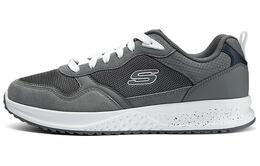 Кроссовки мужские с низким верхом, угольно-серые Skechers 210804-char | charcoal gray
