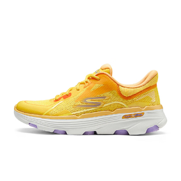 Женские низкие повседневные беговые кроссовки GO RUN 7.0 Желто-белые Skechers 129336-ylor | yellow white
