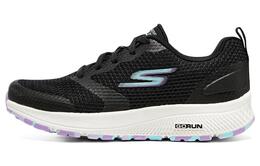 Кроссовки для бега Go Run Consistent женские с низким верхом, черные/фиолетовые Skechers 128292-bklv