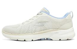 Кроссовки женские Go Walk 6 с низким верхом, цвет белый Skechers 124623-ntlb | off white
