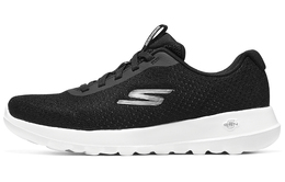 Кроссовки женские с низким верхом, черные Skechers 124661-bkw | black