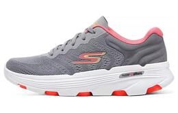 Женские кроссовки Skechers Go Run 7.0 Driven 'Grey Coral' серо-красные 129335-gycl | gray red