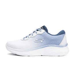 Кроссовки мужские низкие белые/синие Skechers 232432-blw | white/blue
