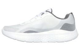 Кроссовки для бега Go Run Lite мужские с низким верхом белые/серые Skechers 220896-wgy