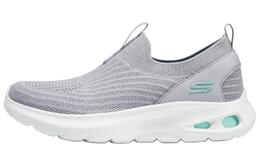 Кроссовки женские с низким верхом серые Skechers 117440-lav | gray