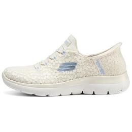 Кроссовки женские с низким верхом молочно-белые Skechers 150125-ofwt | ivory