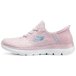 Кроссовки женские низкие розовые Skechers 150125-ltmv | pink