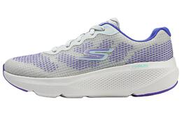 Кроссовки женские с низким верхом серые/сиреневые Skechers 128348-gylv | grey/lilac