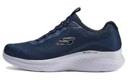 Кроссовки мужские низкие синие Skechers 232831-nvbk | blue