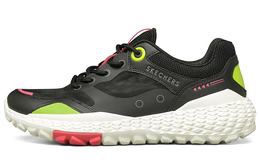 Кроссовки женские Monster Running Shoes Low-top Black/Yellow Skechers 155376-bkmt