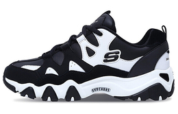Кроссовки Skechers D'Lites Low-Top Daddy Shoes Black/White Women's 88888112-blk