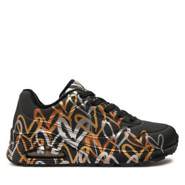 Кроссовки Skechers Metallic Love 155523/BKGD Black/Gold, черный 263463 | negro
