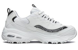 Кроссовки D"Lites 1.0 Lifestyle женские с низким верхом, белые/черные Skechers 13090-wbk