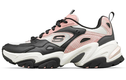 Кроссовки Stamina V2 Chunky женские низкие розовые/белые Skechers 896004-bkwp