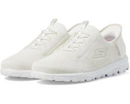 Кроссовки Skechers Go Walk Travel Milan Hands Free Slip-Ins, белый 9939771 | off-white