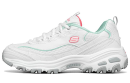 Кроссовки Skechers D'Lites 1.0 Chunky Sneakers Women's Low-Top White/Light Blue 99999863-wlb