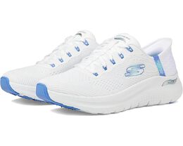 Кроссовки Skechers Arch Fit 2.0 Easy Chic Hands Free Slip-Ins, цвет White Blue 9951647 | white blue