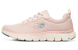 Кроссовки Flex Appeal 4.0 Lifestyle женские с низким верхом розово-красного цвета Skechers 149303-ros